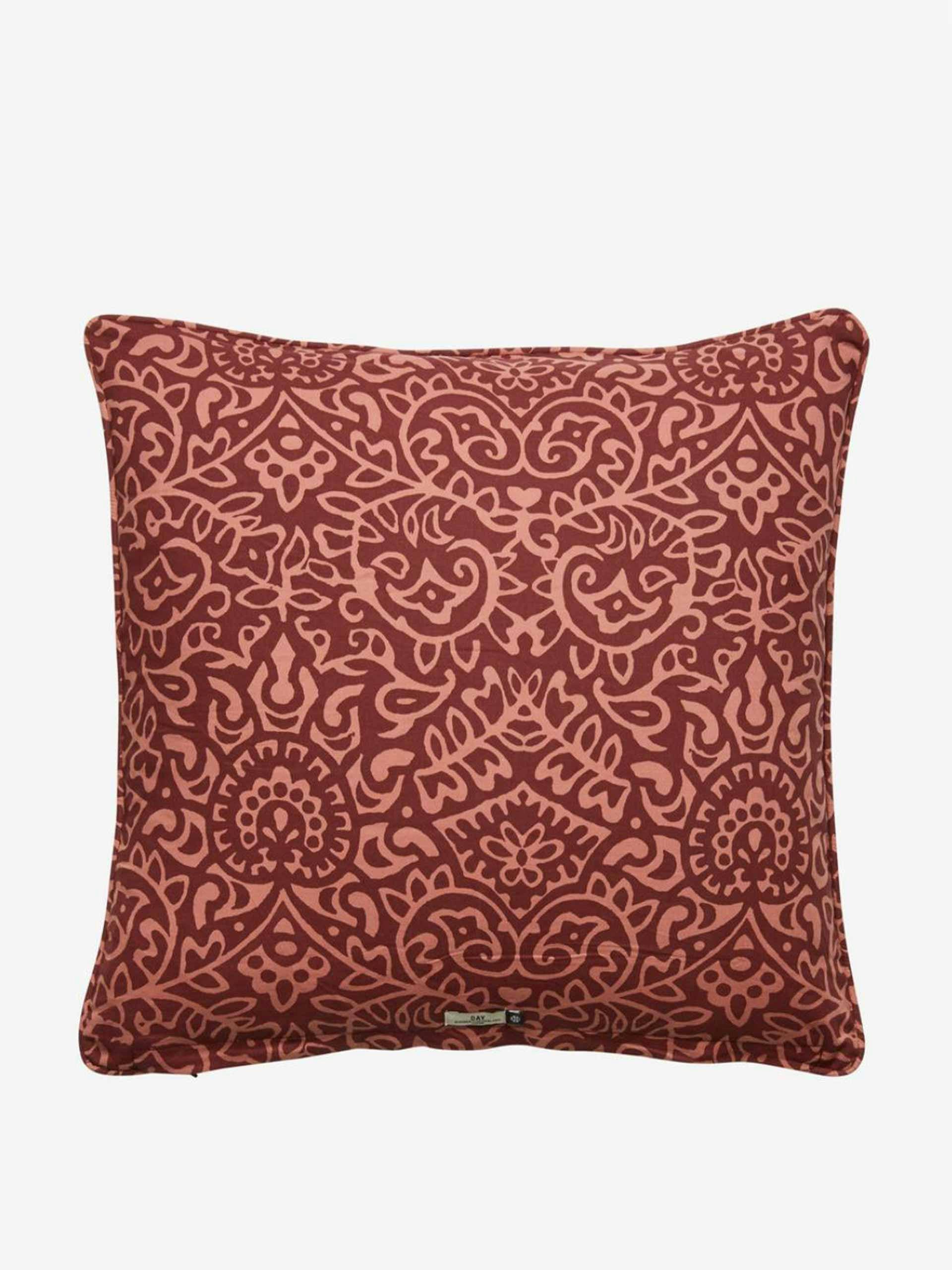 Hippie patterned cushion