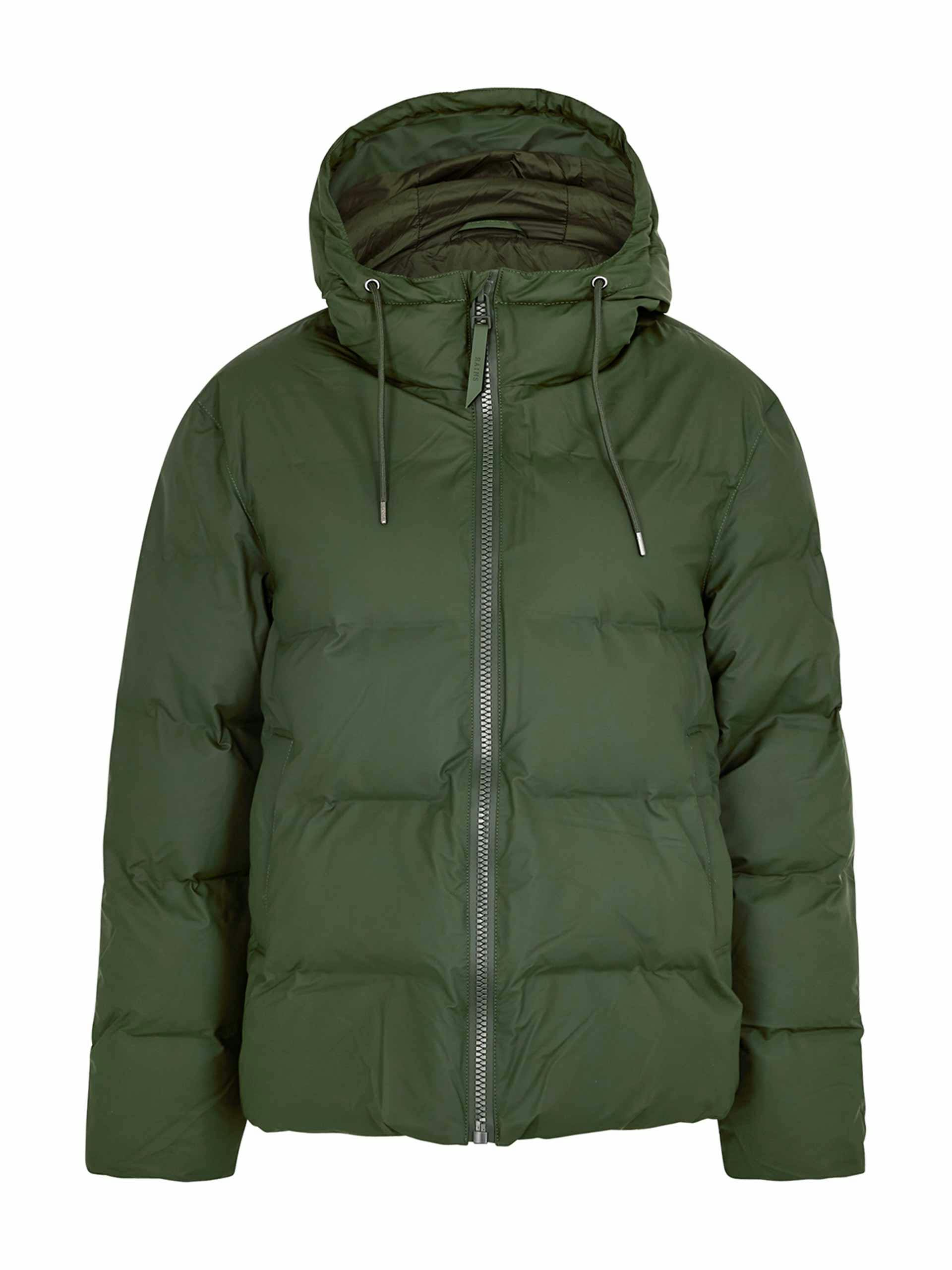 Quilted rubberised jacket