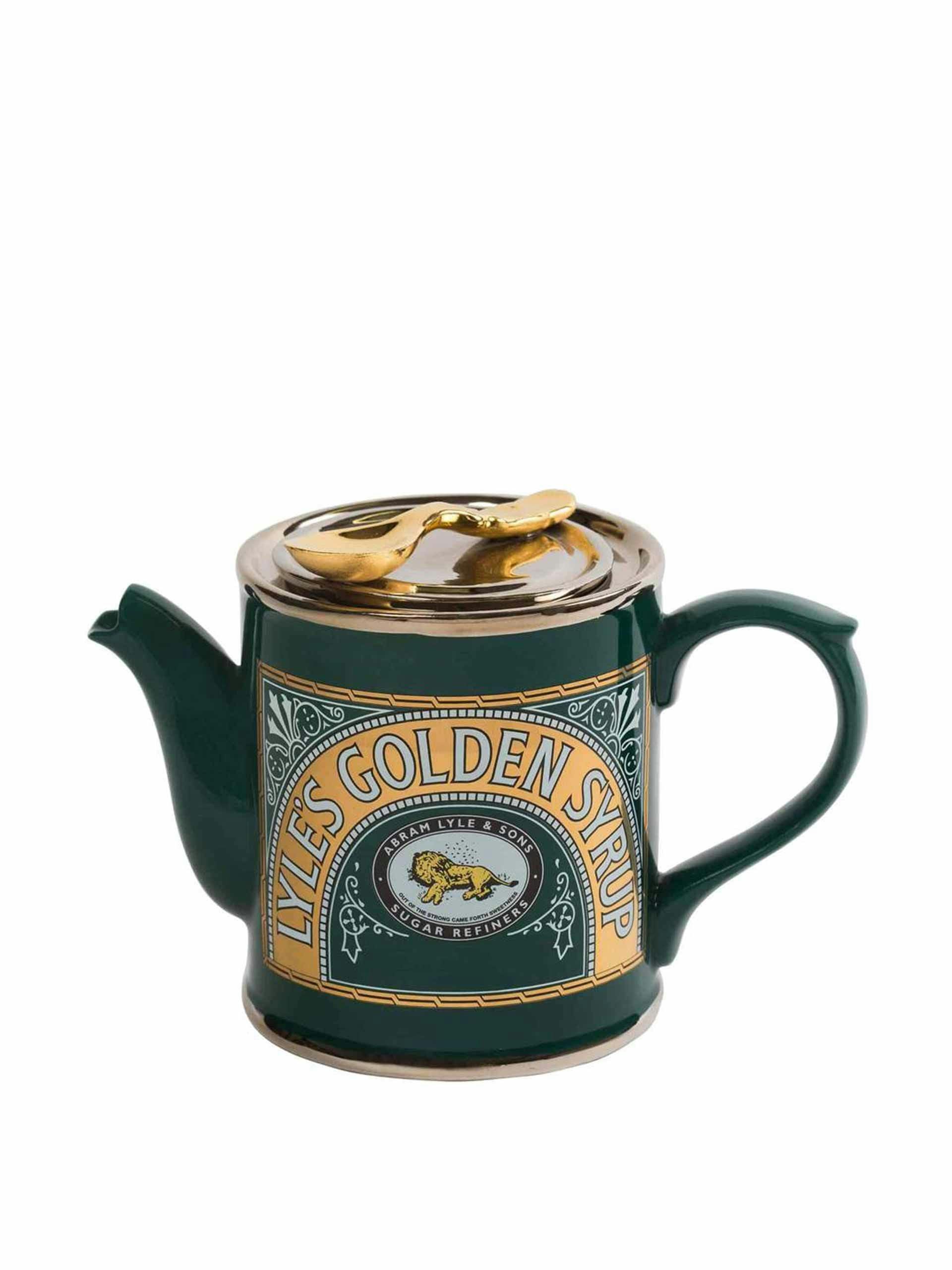 Golden syrup teapot