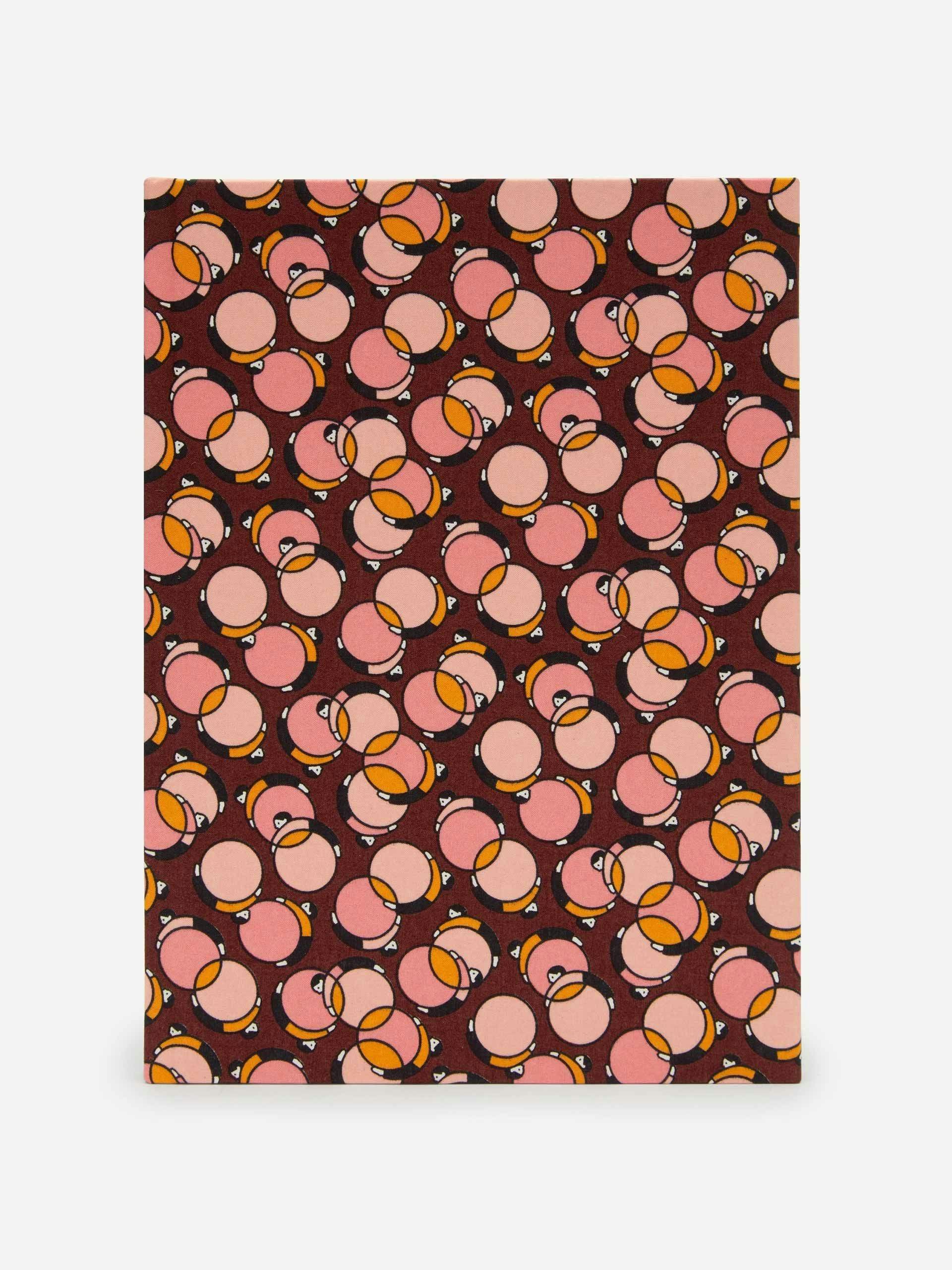 Patterned cotton notebook