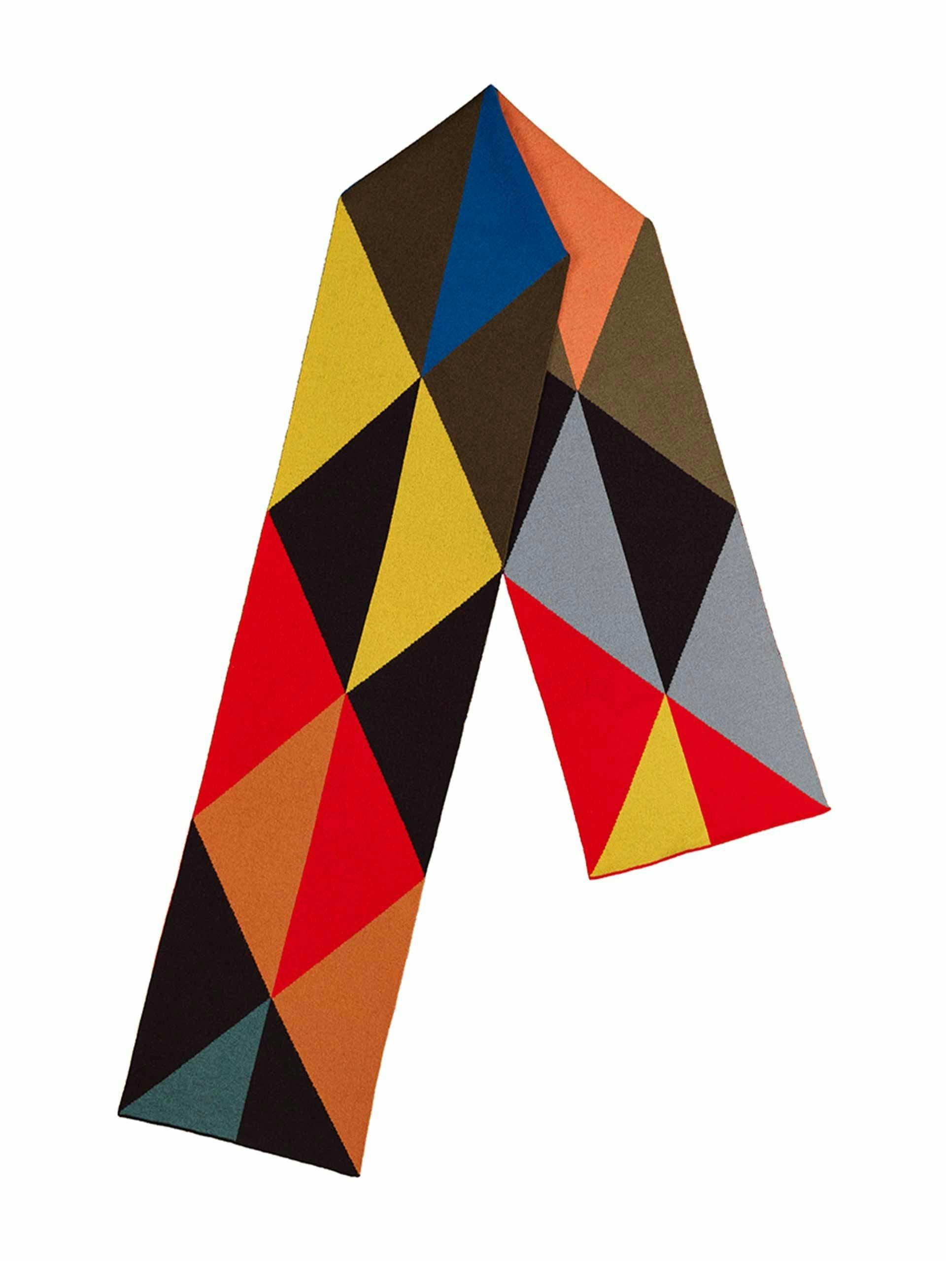 Geometric triangles scarf