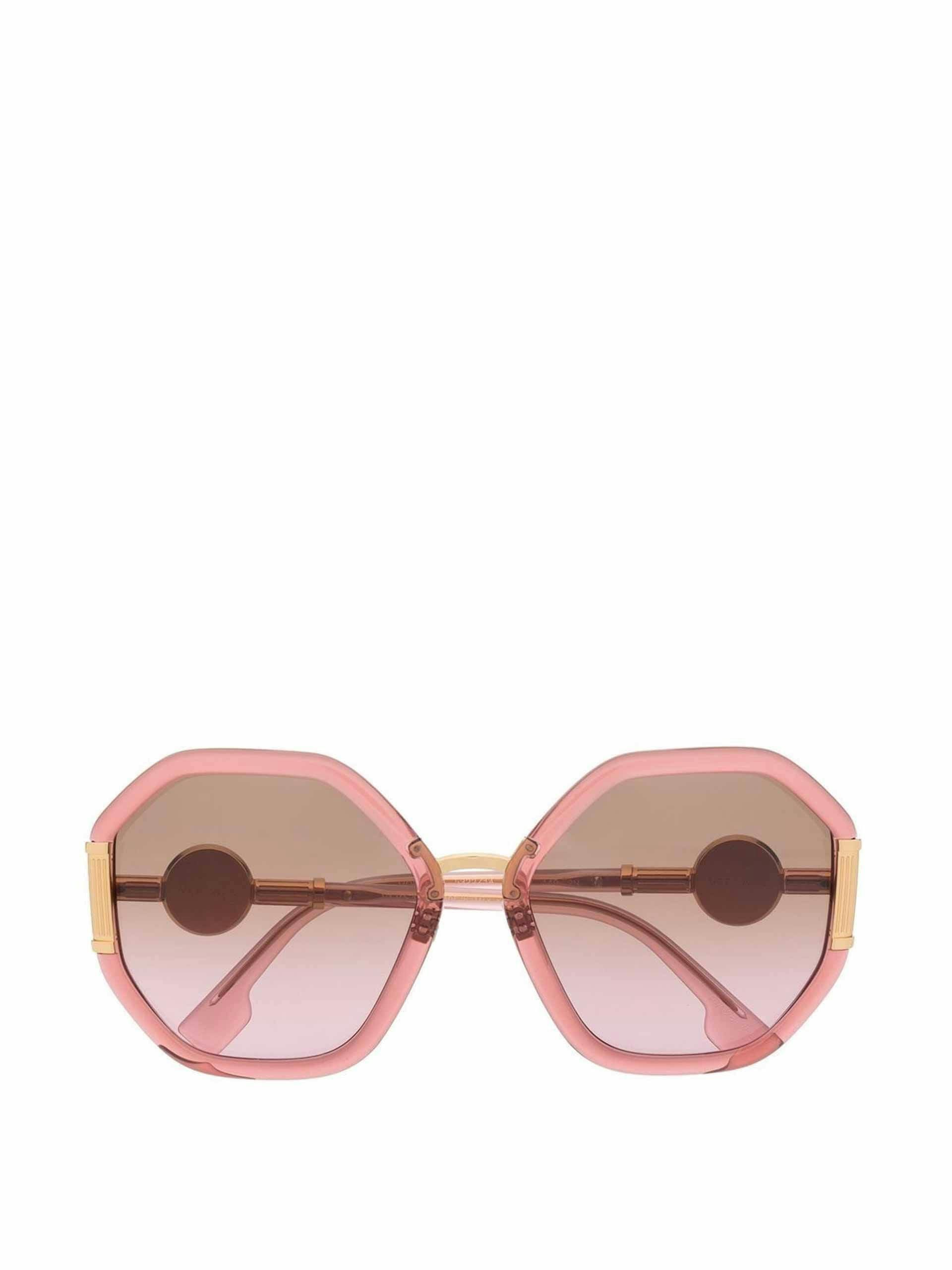 Geometric-frame sunglasses