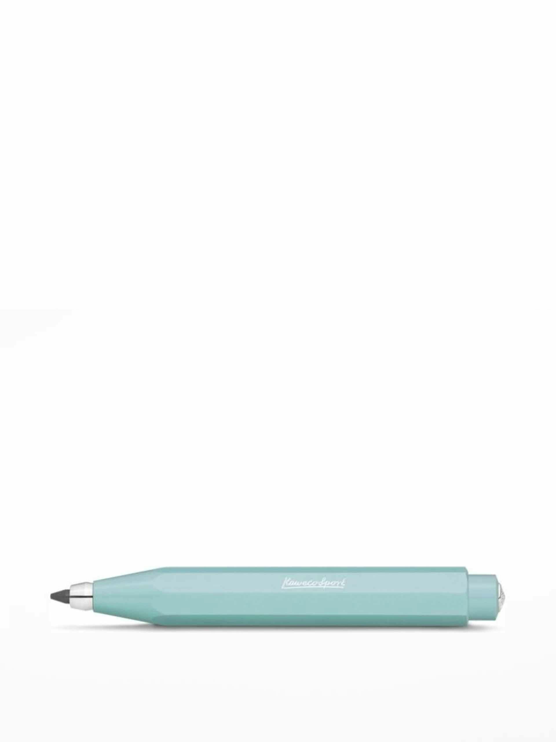 Blue refillable clutch pencil