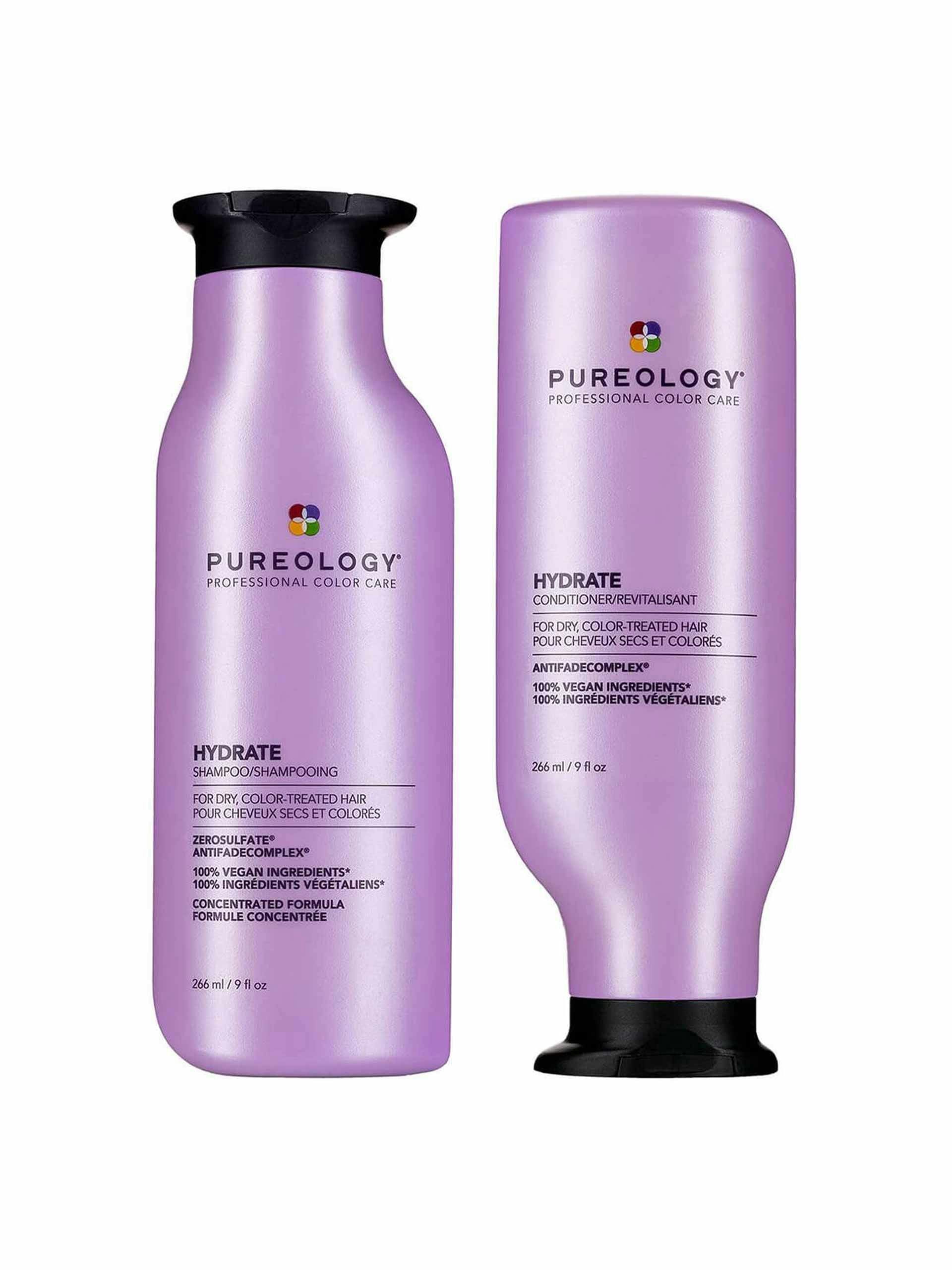 Hydrating shampoo and conditioner duo