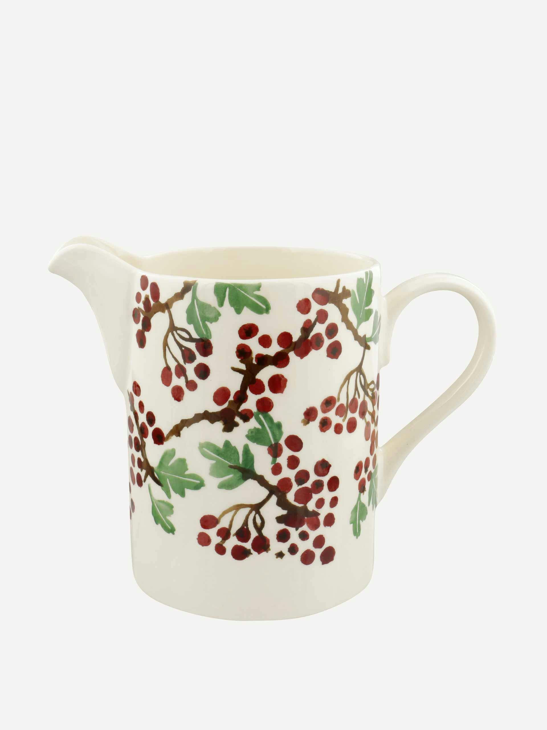 Red berry jug