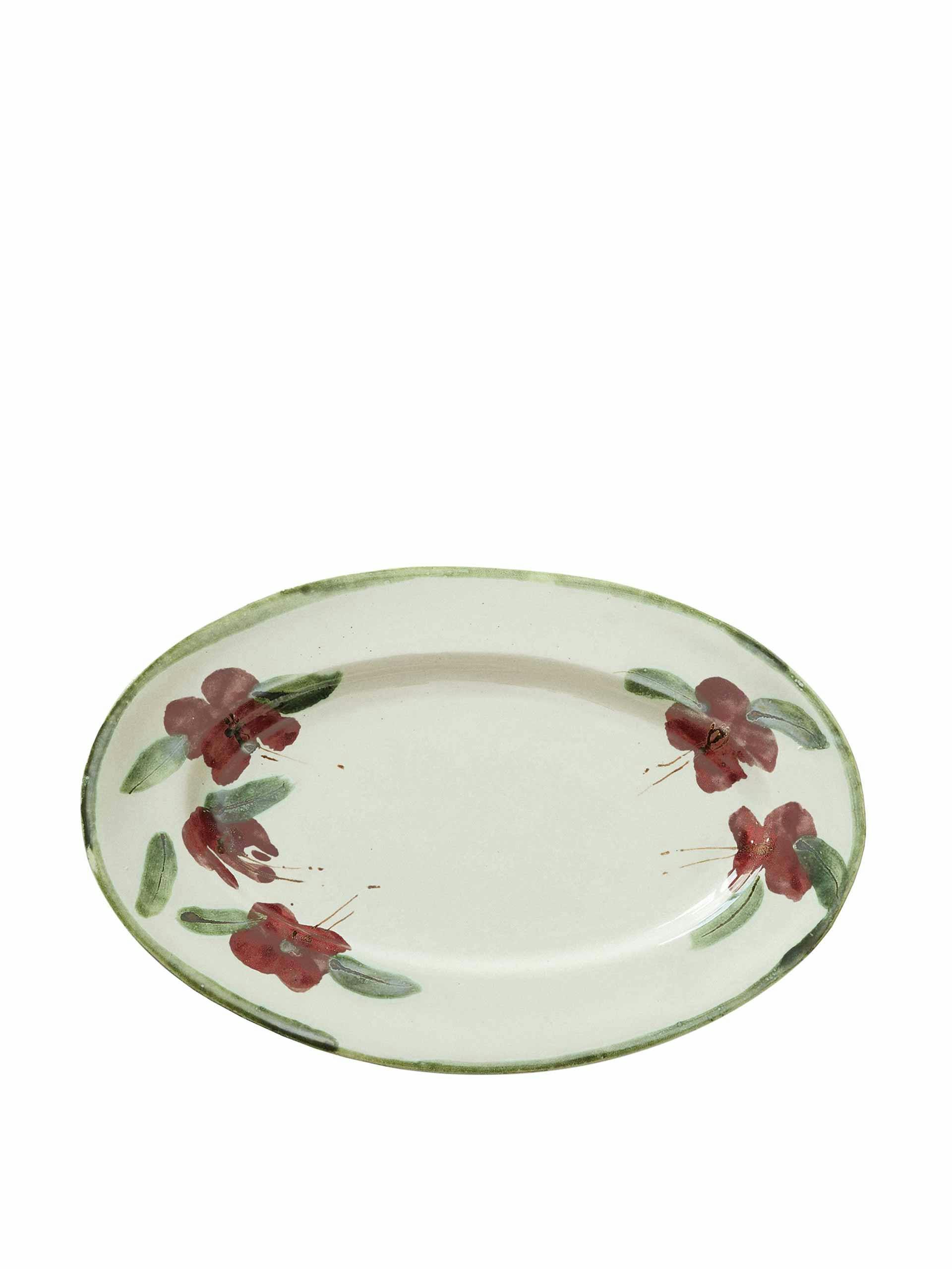 Handmade ceramic platter
