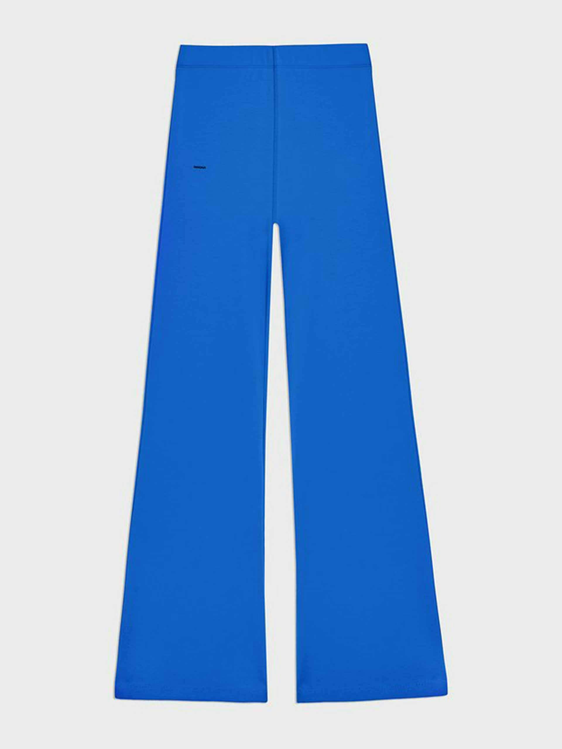 Cobalt blue flared pants